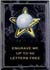 Volleyball Color Star Plaque [4 x 6 inch]