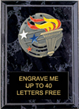 Victory[torch] Dimensional Color Plaque