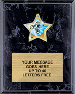 Glitter Star Plaque