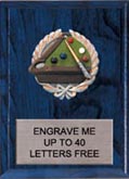 Billiards Millennium Plaque
