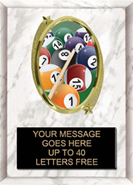Oval Insert Plaque