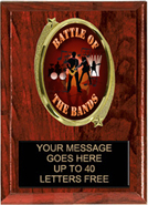 Oval Insert Plaque
