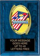 Oval Insert Plaque