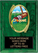 Oval Insert Plaque