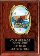 Oval Insert Plaque