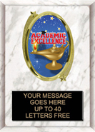 Oval Insert Plaque