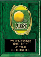 Oval Insert Plaque