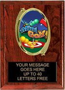 Oval Insert Plaque