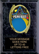 Oval Insert Plaque