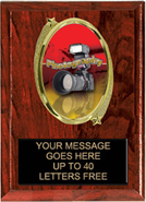 Oval Insert Plaque