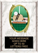 Oval Insert Plaque