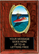 Oval Insert Plaque