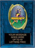 Oval Insert Plaque
