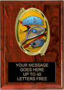 Oval Insert Plaque