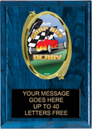 Oval Insert Plaque