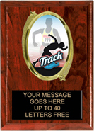 Oval Insert Plaque