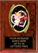 Oval Insert Plaque