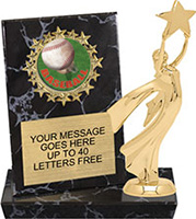 Round Insert Billboard Plaque