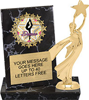Round Insert Billboard Plaque