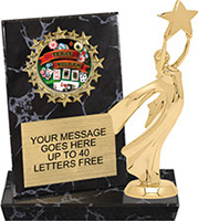Round Insert Billboard Plaque