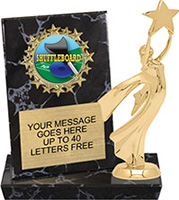 Round Insert Billboard Plaque