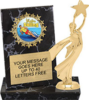 Round Insert Billboard Plaque