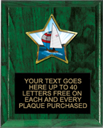 Star Insert Plaque [5 x 7 inch]