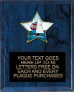 Star Insert Plaque [6 x 8 inch]
