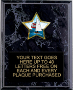Star Insert Plaque [7 x 9 inch]