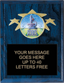 Triple Star insert Plaque [6 x 8 inch]