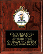 Custom Torch Insert Plaque [6 x 8 inch]