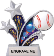 Baseball Shooting Star Resin with Motion Graphics
