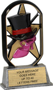 Dance EcoStar Resin Trophy