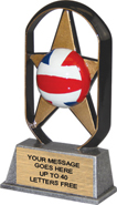 Volleyball EcoStar Resin Trophy