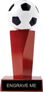 Soccer Heritage Wood & Resin Trophy [6.75 inch]