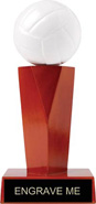 Volleyball Heritage Wood & Resin Trophy [6.75 inch]