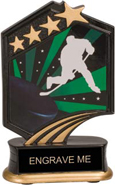 5.5 inch Hockey Graphic Sport Resin Trophy