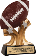 Football Shooting Star Resin [5 inch]