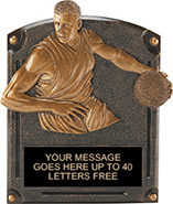 Basketball Male Legends of Fame Resin Trophy
