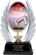 Oval Insert Wreath Resin Trophies