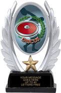 Oval Insert Wreath Resin Trophies