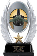 Oval Insert Wreath Resin Trophies