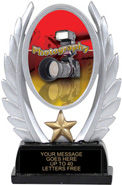 Oval Insert Wreath Resin Trophies