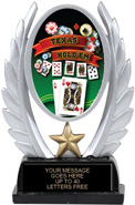 Oval Insert Wreath Resin Trophies