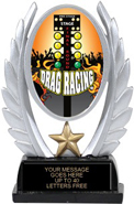 Oval Insert Wreath Resin Trophies