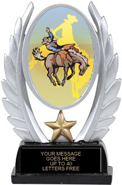 Oval Insert Wreath Resin Trophies