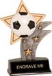 Soccer Resin Sport Star