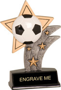 Soccer Resin Sport Star
