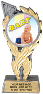 Insert Holder Wreath Framed Color Resin Trophy