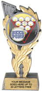 Insert Holder Wreath Framed Color Resin Trophy [5.5 inch]